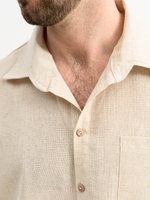 Сорочка верхняя мужская "Лён"