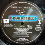 Paul McCartney / Give My Regards To Broad Street (LP)