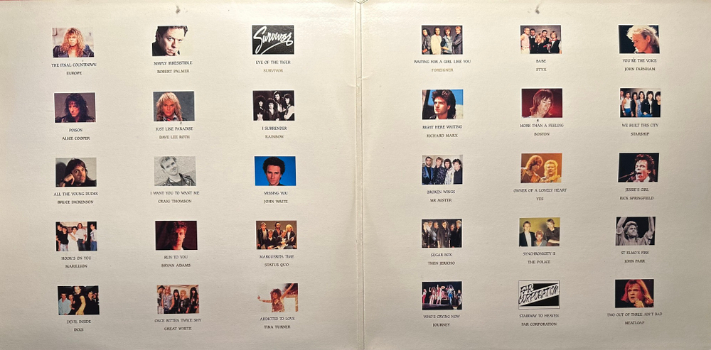 Сборник The Final Countdown - The Very Best Of Soft Metal 2LP (Англия 1990г.)