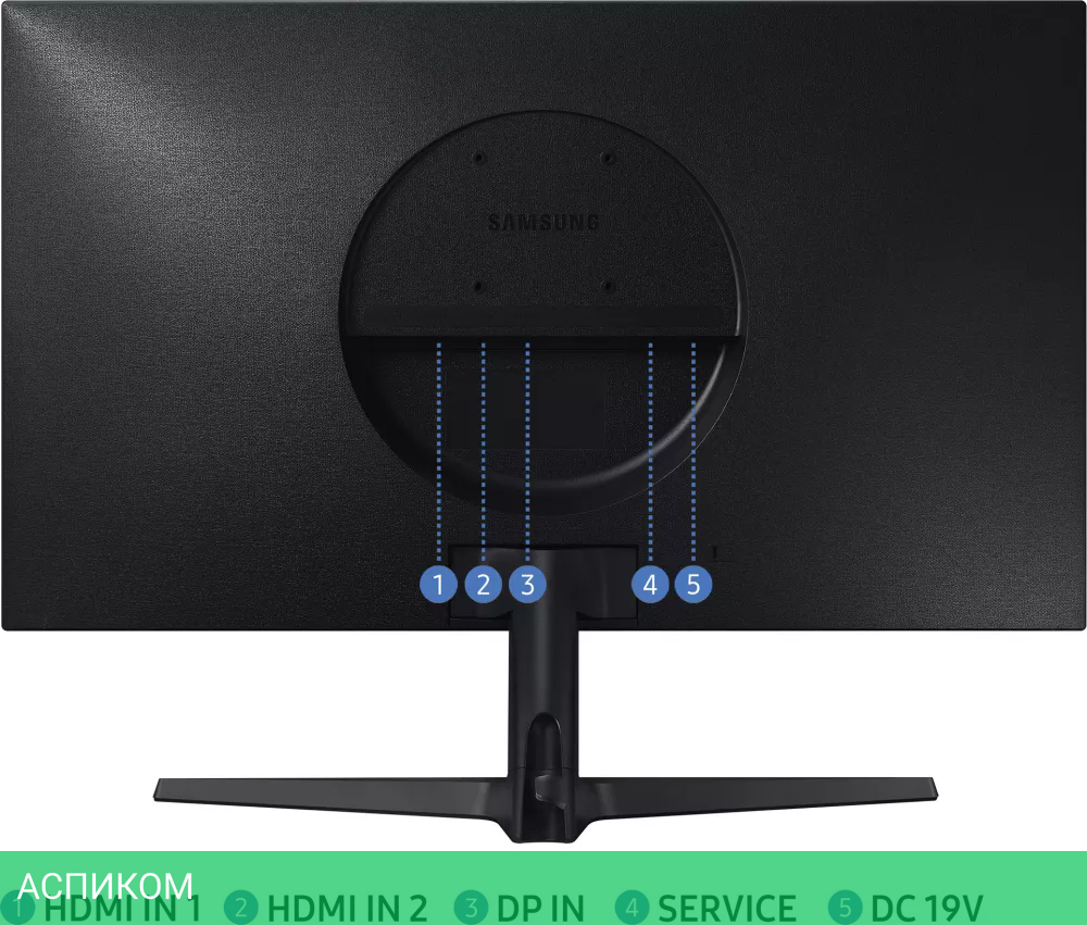 Монитор Samsung R55 LU28R550UQPXEN