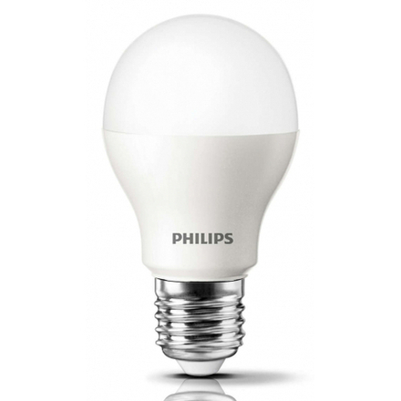 Лампочка светодиодная Philips ESS LEDBulb А55 7Вт 3000К Е27 / E27 груша матовая теплый белый свет