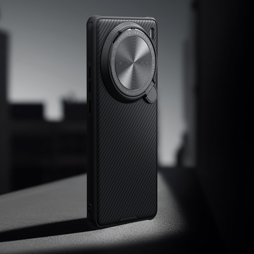 Чехол усиленный с откидной защитной крышкой для камеры на Vivo X100 Pro от Nillkin, серия CamShield Prop Case