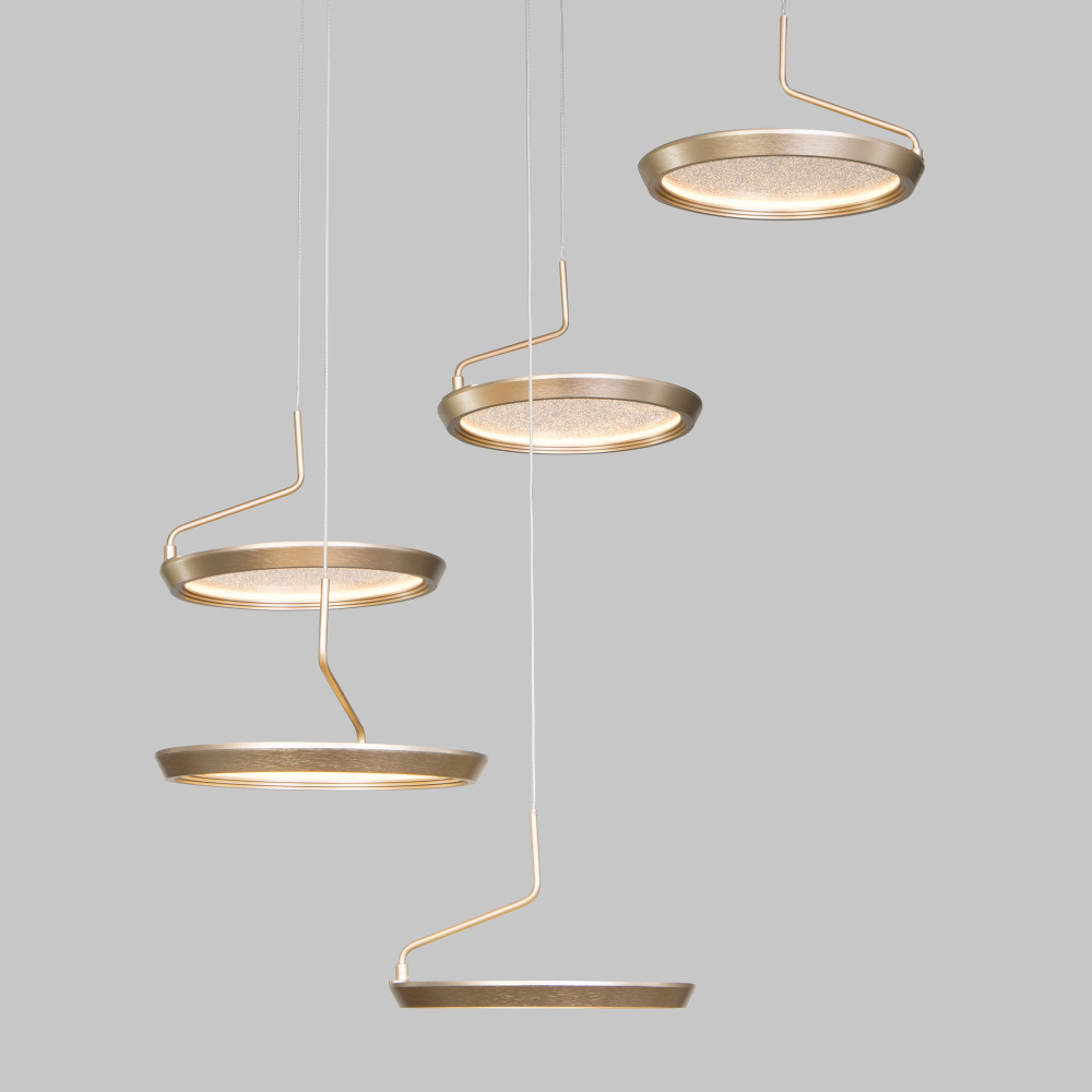 Подвесной светодиодный светильник Eurosvet Crespella 90034/6