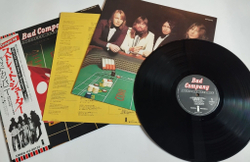 Винтажная виниловая пластинка LP Bad Company Straight Shooter (Japan 1975) (Obi)
