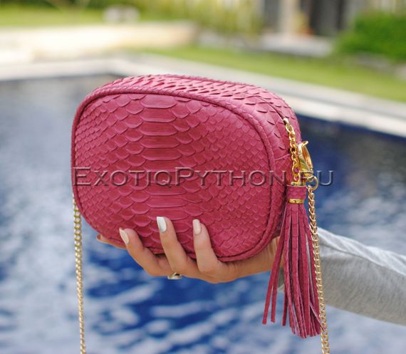 Сумка из кожи питона CL-186