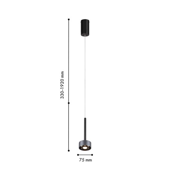 Подвесной светодиодный светильник Favourite Skive 4318-1P