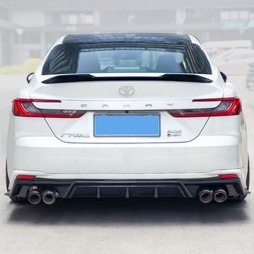 Спойлер V Style Toyota Camry 80 2023-2026 чёрный глянец