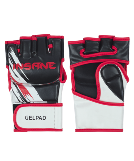 Перчатки для MMA FALCON GEL, ПУ, черный, S