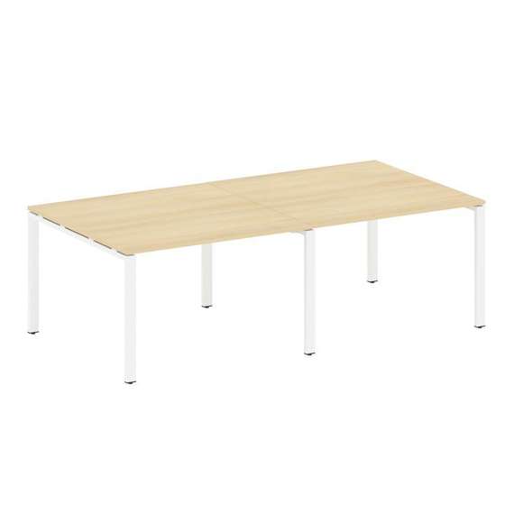 Метал Систем Переговорный стол (2 столешницы) на П-образном м/к БП.ПРГ-2.2