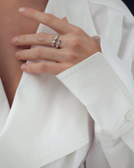 кольцо карамель разъемное