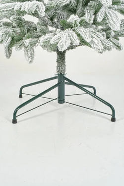 Ель искусственная Царь елка Беверли стройная заснеженная 230 см