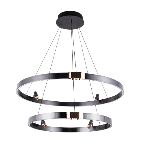 Подвесная светодиодная люстра Arte Lamp CESARE A1993SP-64BK