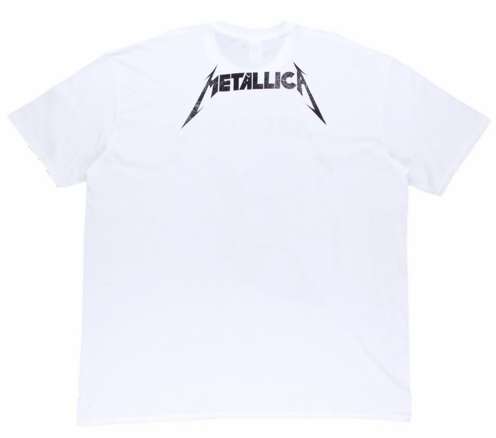 Футболка Metallica Papa Het guitar белая (876)