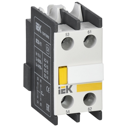 Приставка ПКИ-11 дополнительные контакты 1Н.З+1Н.О ИЭК KPK10-11