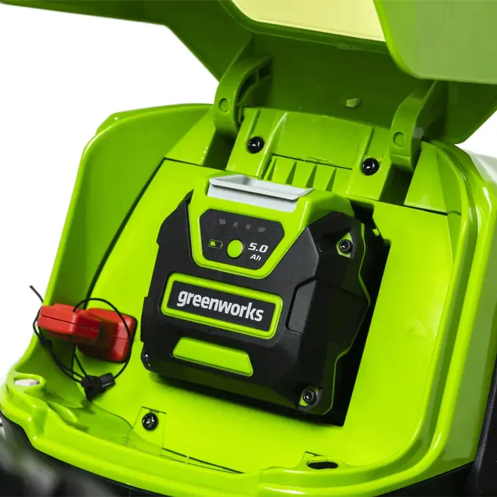 Газонокосилка аккумуляторная Greenworks GD40LM46HP 40В (1 x 4 Ач, ЗУ) нож 46 см, 2514407UB