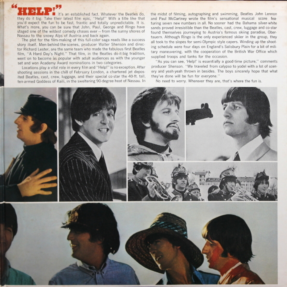 The Beatles / Help! (Original Motion Picture Soundtrack) (LP)