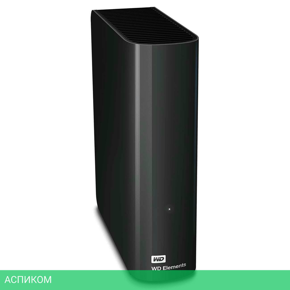 Внешний накопитель WD Elements Desktop 16TB (WDBWLG0160HBK)