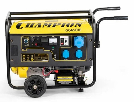 Генератор бензиновый CHAMPION GG6501Е+ATS с блоком АВР GG6501E