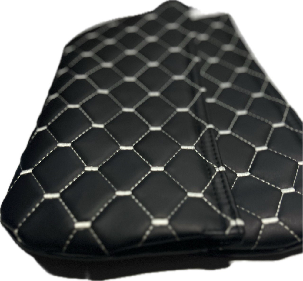 Чехлы на козырьки УАЗ 469, УАЗ "Хантер", УАЗ 452 "Буханка"(белая нить Рубин)