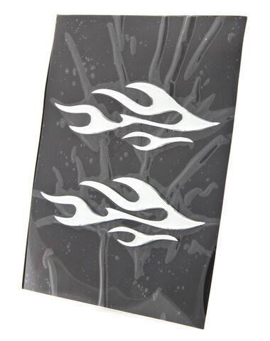 Наклейка 3DS08180 (Огонь) 16x20cm KING