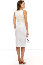 Юбка "Пенсил" (белая) Ю3388 LT Collection (Акция)