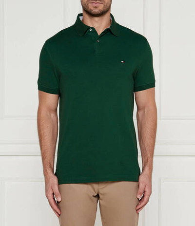 Поло Tommy Hilfiger - зеленый(MW0MW17770)