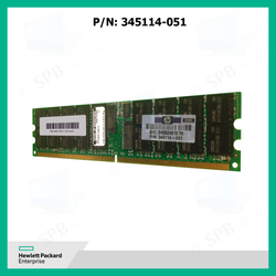 Оперативная память для сервера HP 2GB PC2-3200 SDRAM ,345114-051,345114-861,343057-B21, oem