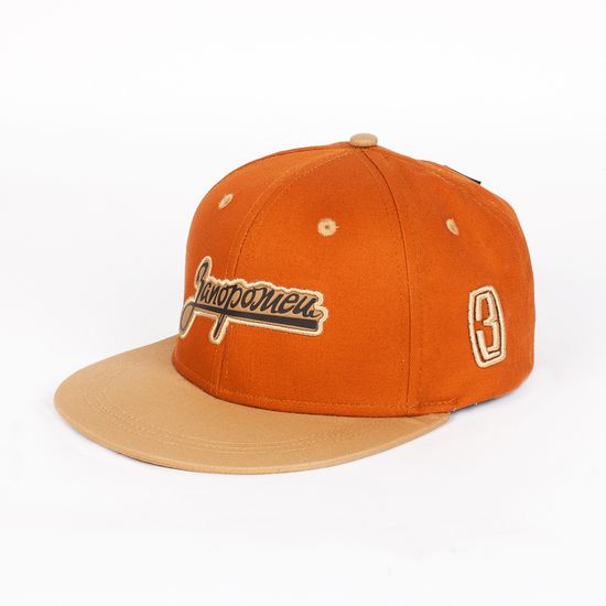 Бейсболка ЗАПОРОЖЕЦ Zap Logo Brown/Beige