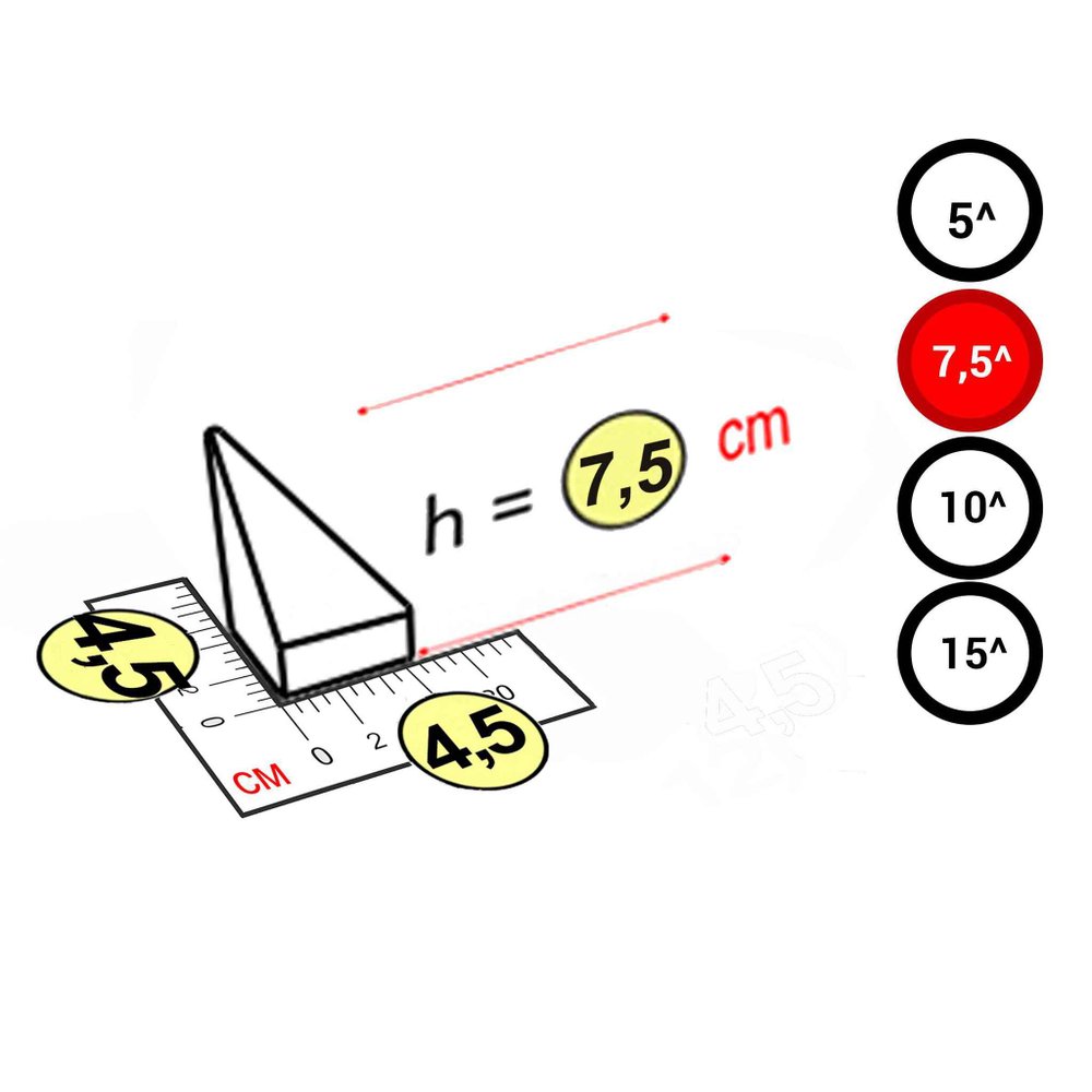Элемент пирамидальный для GigaBloks Outdoor красный
