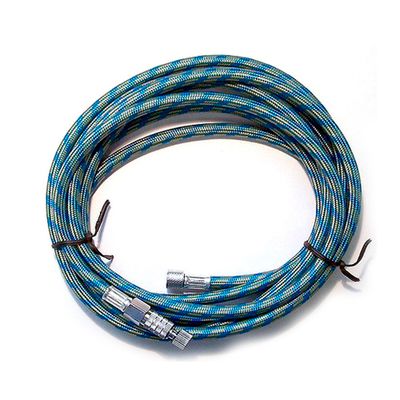 Шланг (гайка G1/8" - гайка G1/8"), 3 метра, с быстросъемной муфтой и штекером