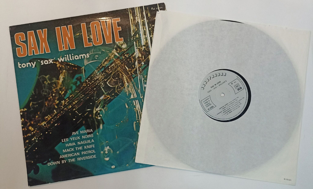 Винтажная виниловая пластинка LP Tony Williams Sax In Love (France 1975)
