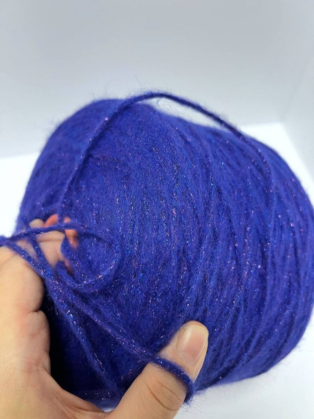 Пряжа шнур люрекс с мохером Спетакколо