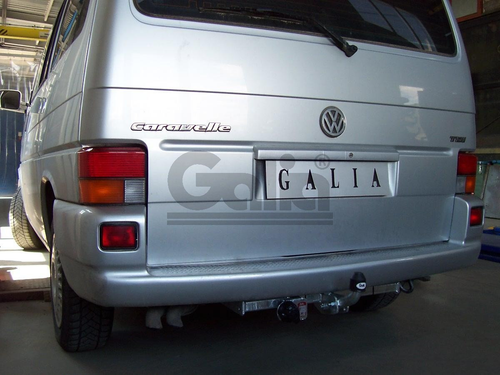 Оцинкованный фаркоп на Volkswagen T4: Transporter/Caravelle/Multivan 1990-2003, включая 4WD (без электрики), Galia V027A