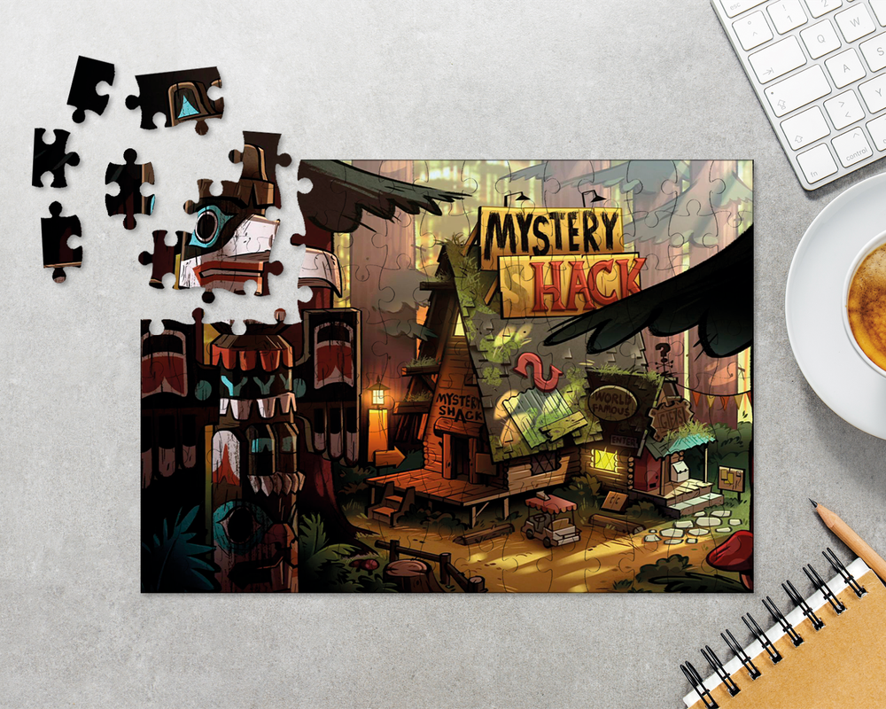 Пазл Хижина Чудес В Лесу Гравити Фолз Gravity Falls