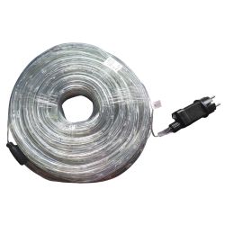 ULD-D50 8M-С08 IP44 WARM WHITE Гирлянда светодиодная Дюралайт. 8м. С контроллером. Теплый белый свет. Провод прозрачный. ТМ Uniel