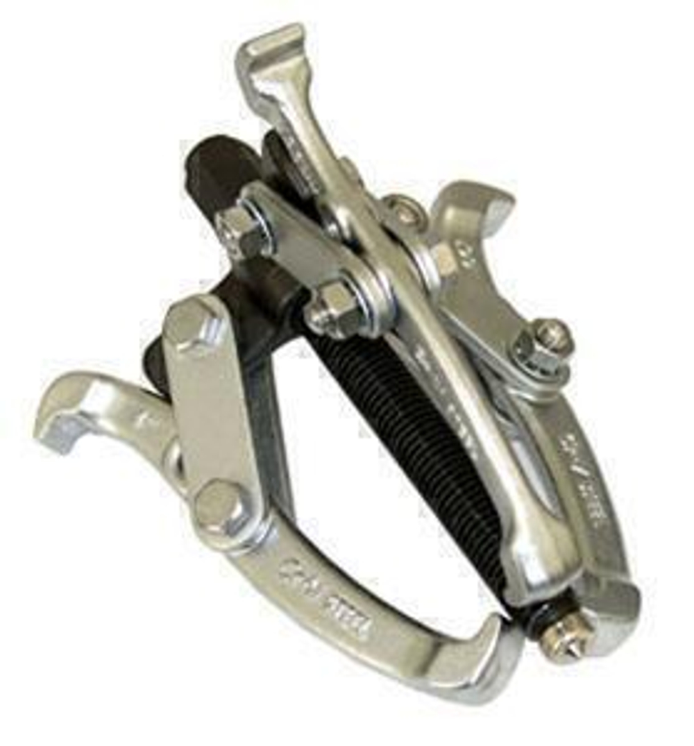 AE310035 Съемник с тремя поворотными двусторонними захватами 4"/100 мм, диапазон захватов 50-102 мм