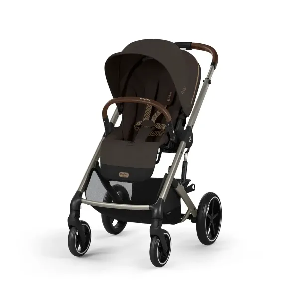 Детская коляска Cybex Balios S Lux TPE 2 в 1 Chocolate Brown