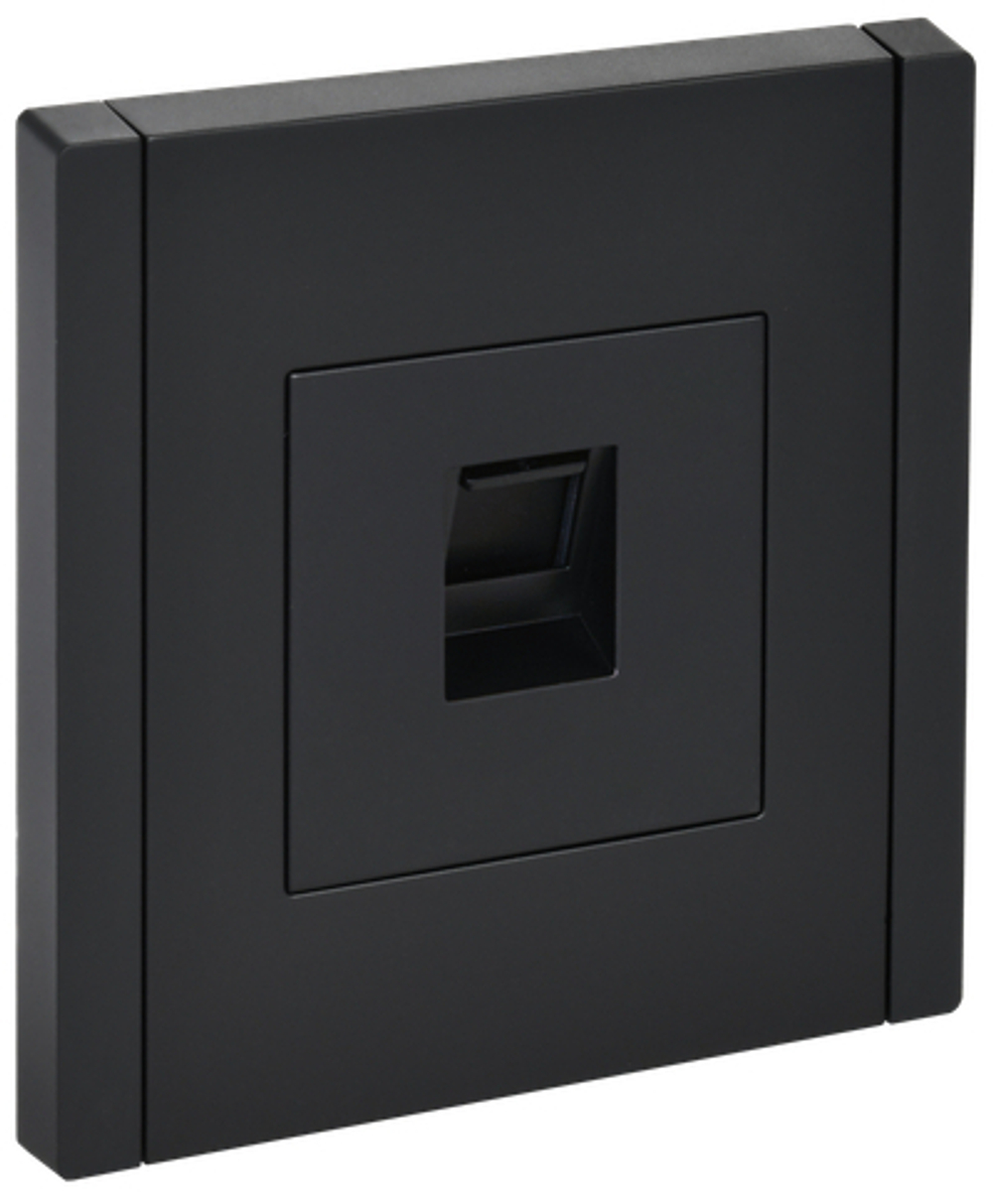 FORTE&PIANO Розетка компьютерная RJ45 кат.5E FP132 черный IEK