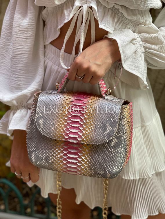 Сумка из кожи питона - BG-499