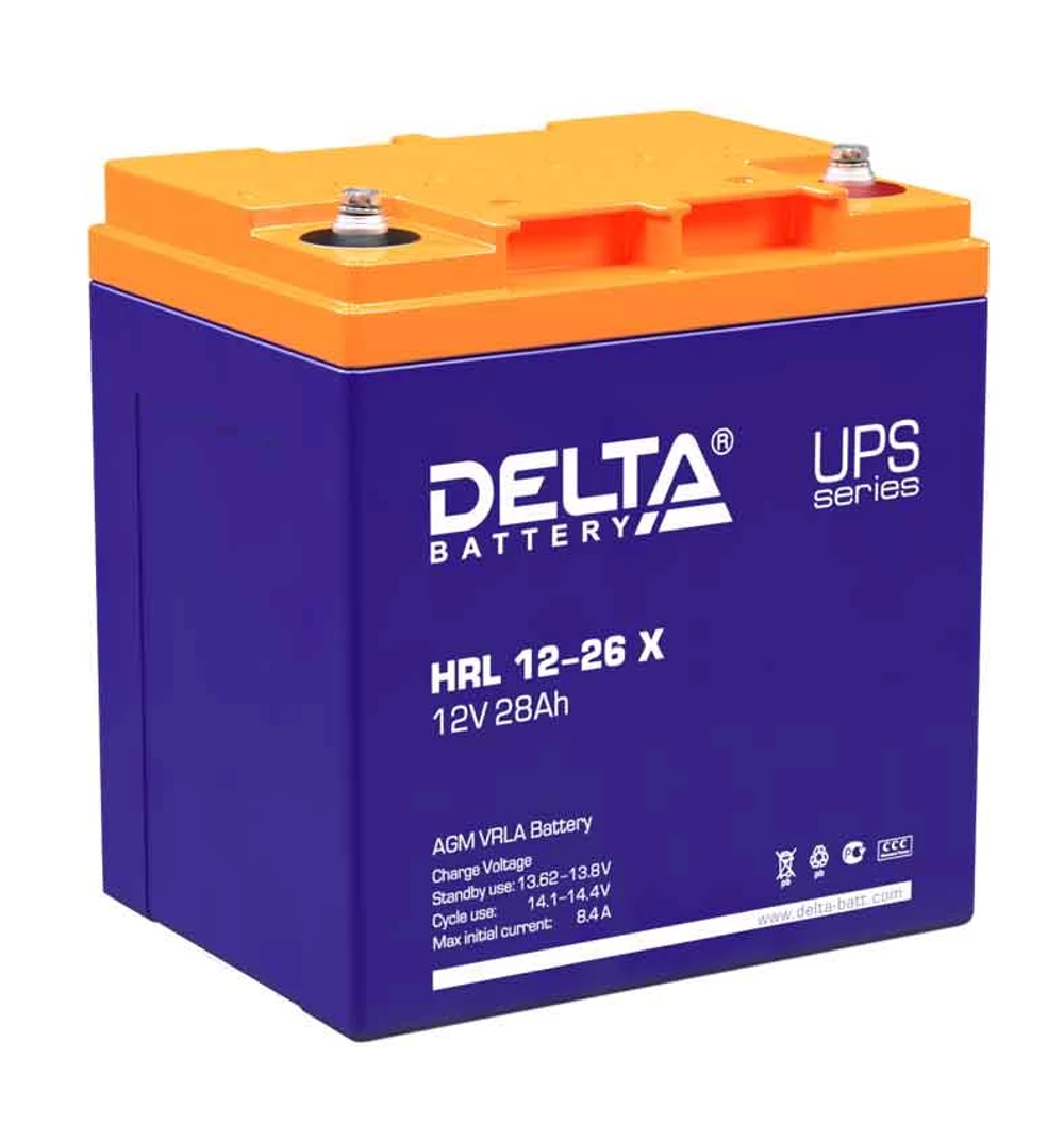 Батарея  Delta HRL 12-26 X