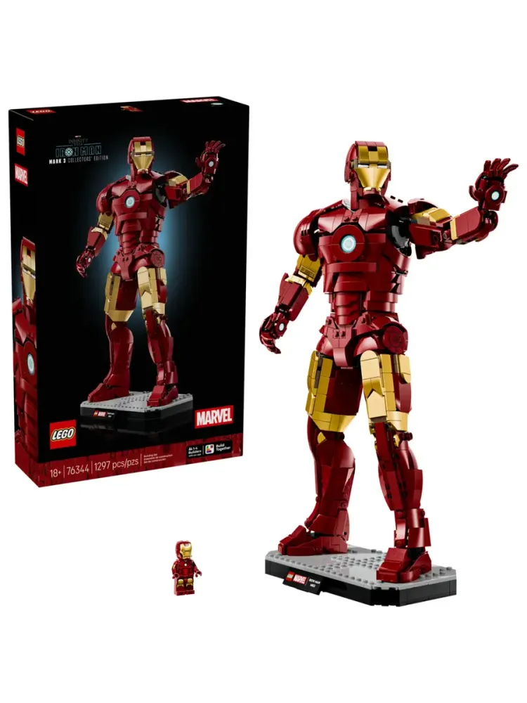 Конструктор Marvel 76344 Коллекционный Iron Man Mark 3