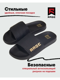 Тапочки на липучке спортивные с подошвой EVA