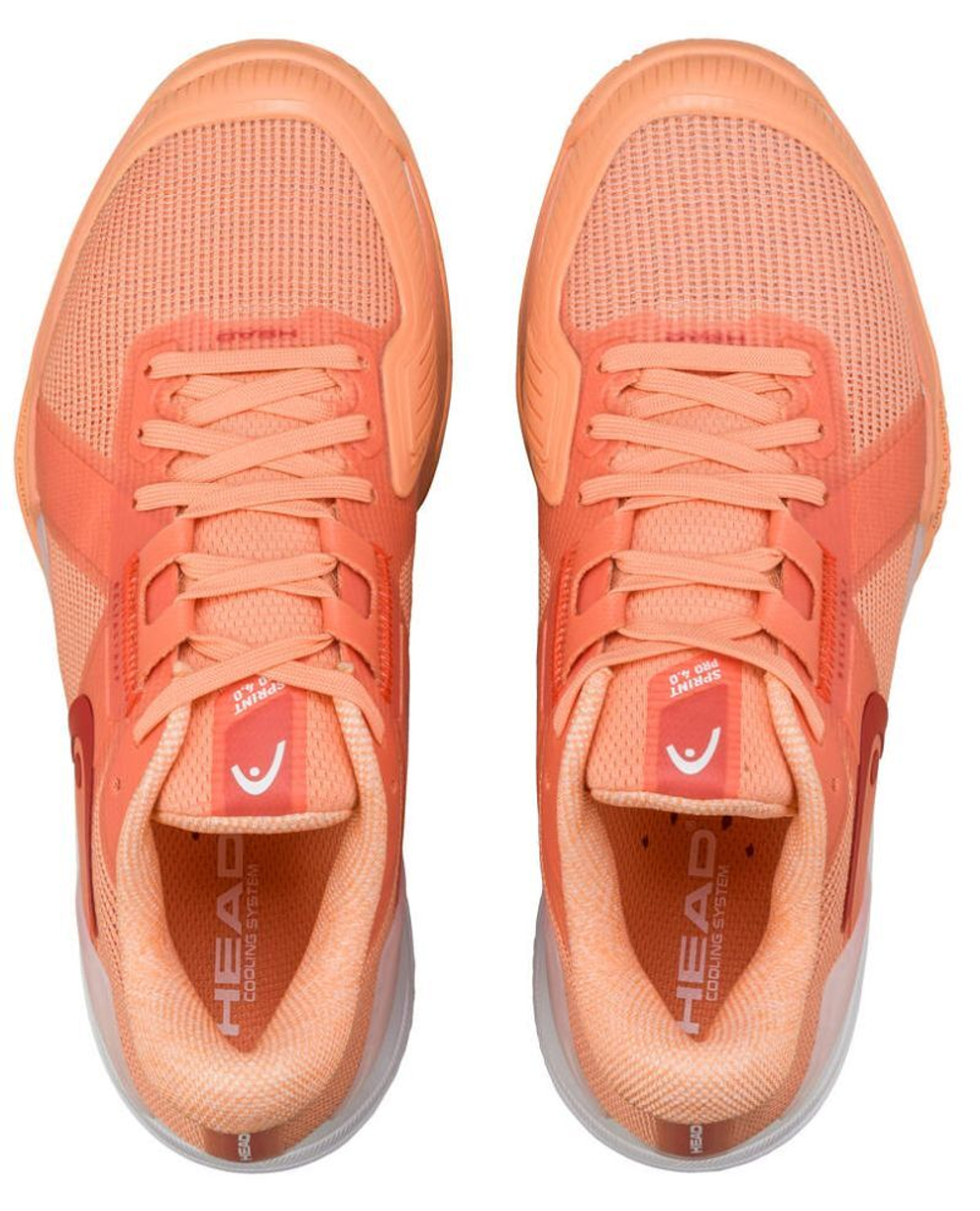 Женские Кроссовки теннисные Head Sprint Pro 4.0 - Оранжевый
