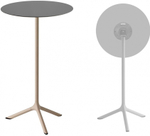 Стол ламинированный барный складной Scab Design Tripe Folding, тортора, антрацит