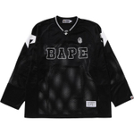 A Bathing Ape Line Camo Multilogo Relaxed Fit Football Jersey