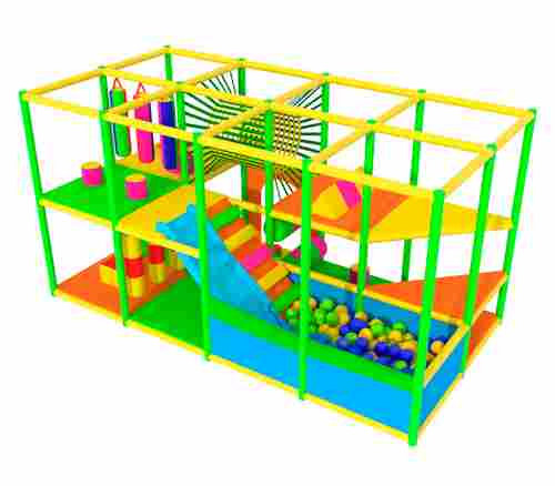 Детский игровой лабиринт с крышей «Планета игр» 4,92×2,46×3,8 м