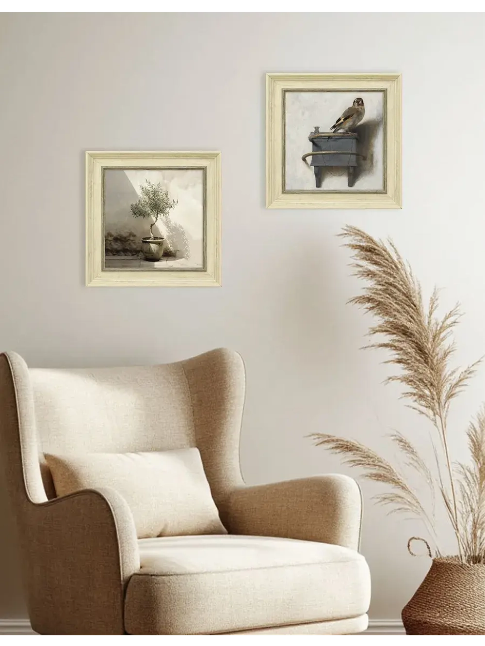 Картина на стену интерьерная на холсте 26*26 см