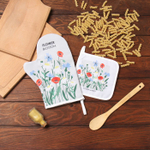 Набор кухонный «Доляна. Полевые цветы»: варежка 20×28 см, прихватка 17×17 см, 35% хлопок, 65% п/э