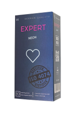 Светящиеся в темноте презервативы EXPERT Neon - 10 шт.