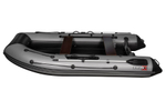 Лодка ПВХ X-River Agent 360 НДНД + усиленные баллоны, бело-серый/фурнитура серая